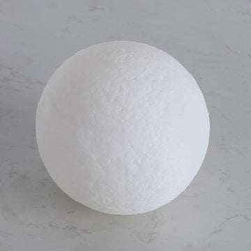 Modern 1-Light 3D Moon Lampshade Gold Iron Plating Table Lamp